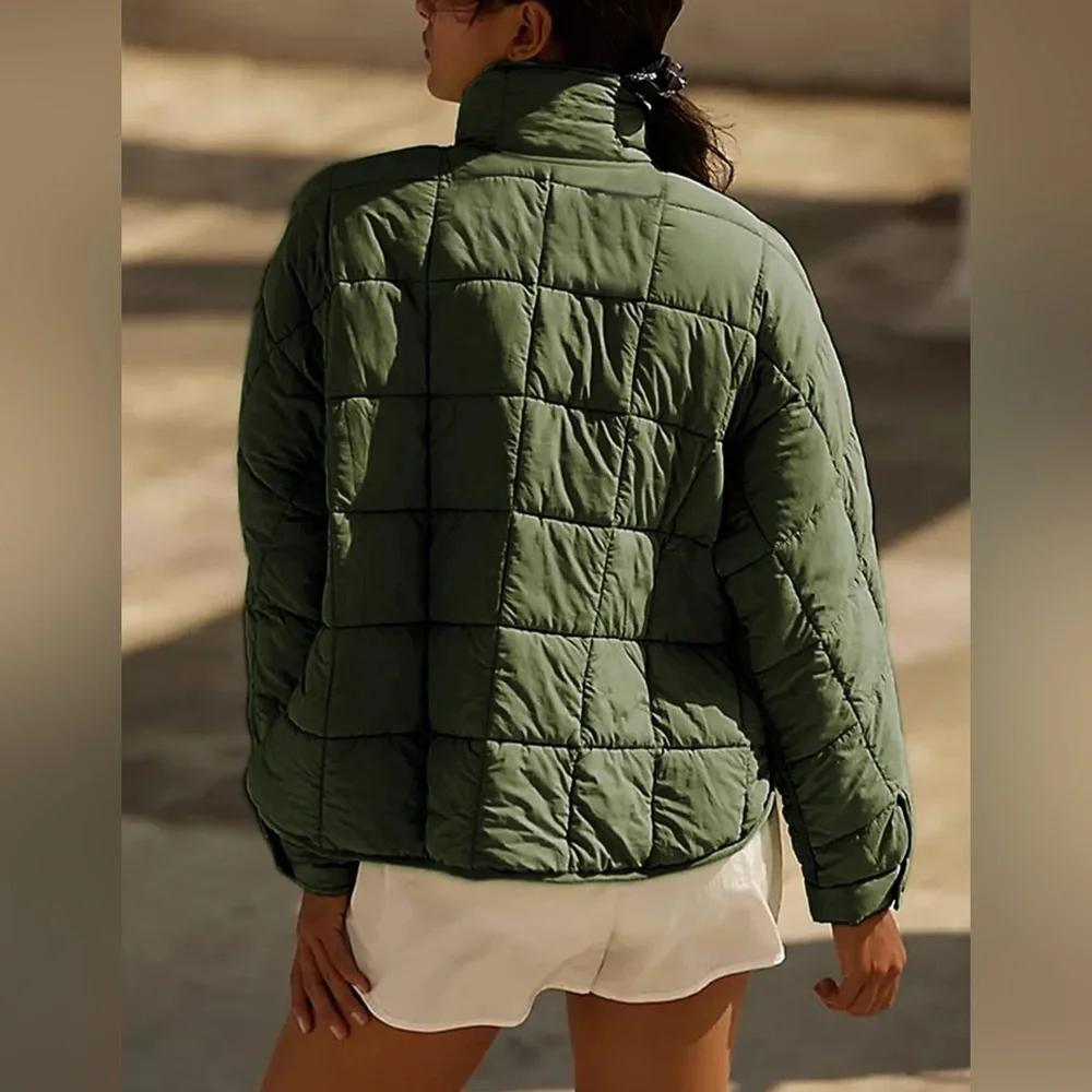 N/A quilted olive